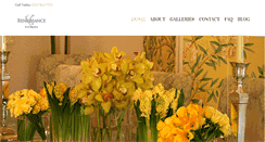 Desktop Screenshot of flowersbyrenaissance.com