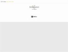 Tablet Screenshot of flowersbyrenaissance.com